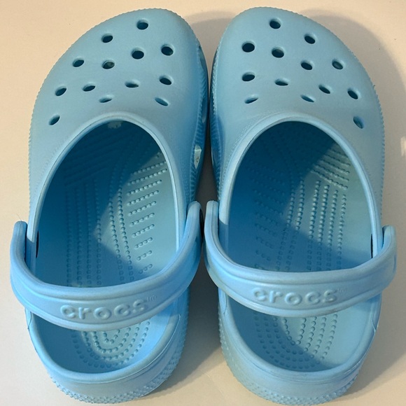 Crocs Classic Clogs Pure Water Blue Women’s Size 8 Men’s Size 6 - Picture 3 of 6